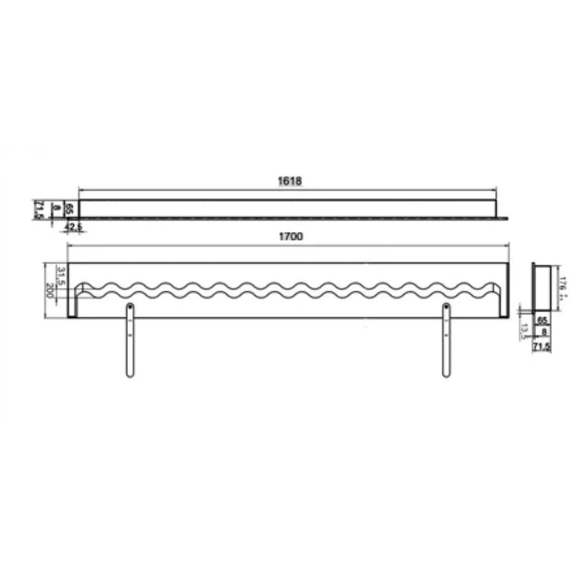 Bio Ethanol Line Brander 170 CM