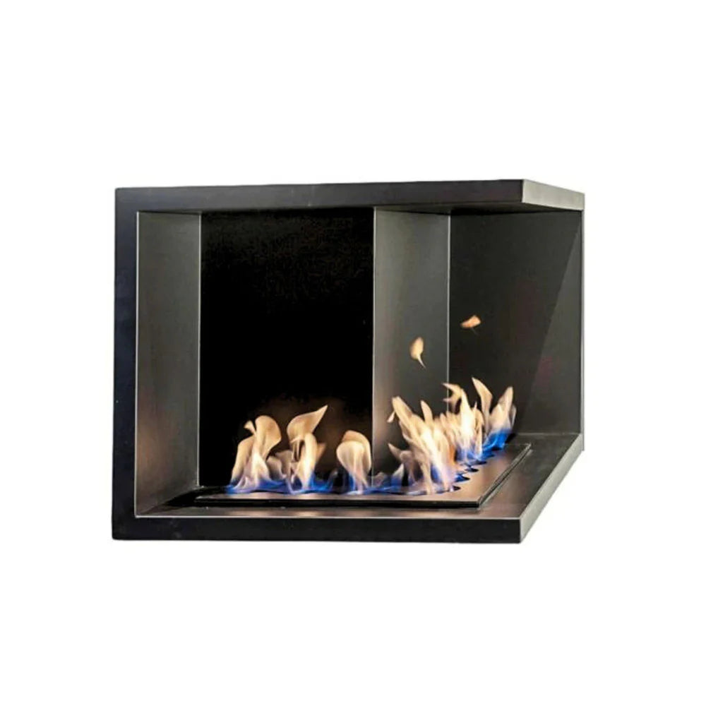 Nila Bio Ethanol Inbouwhoekhaard 108 x 59 cm