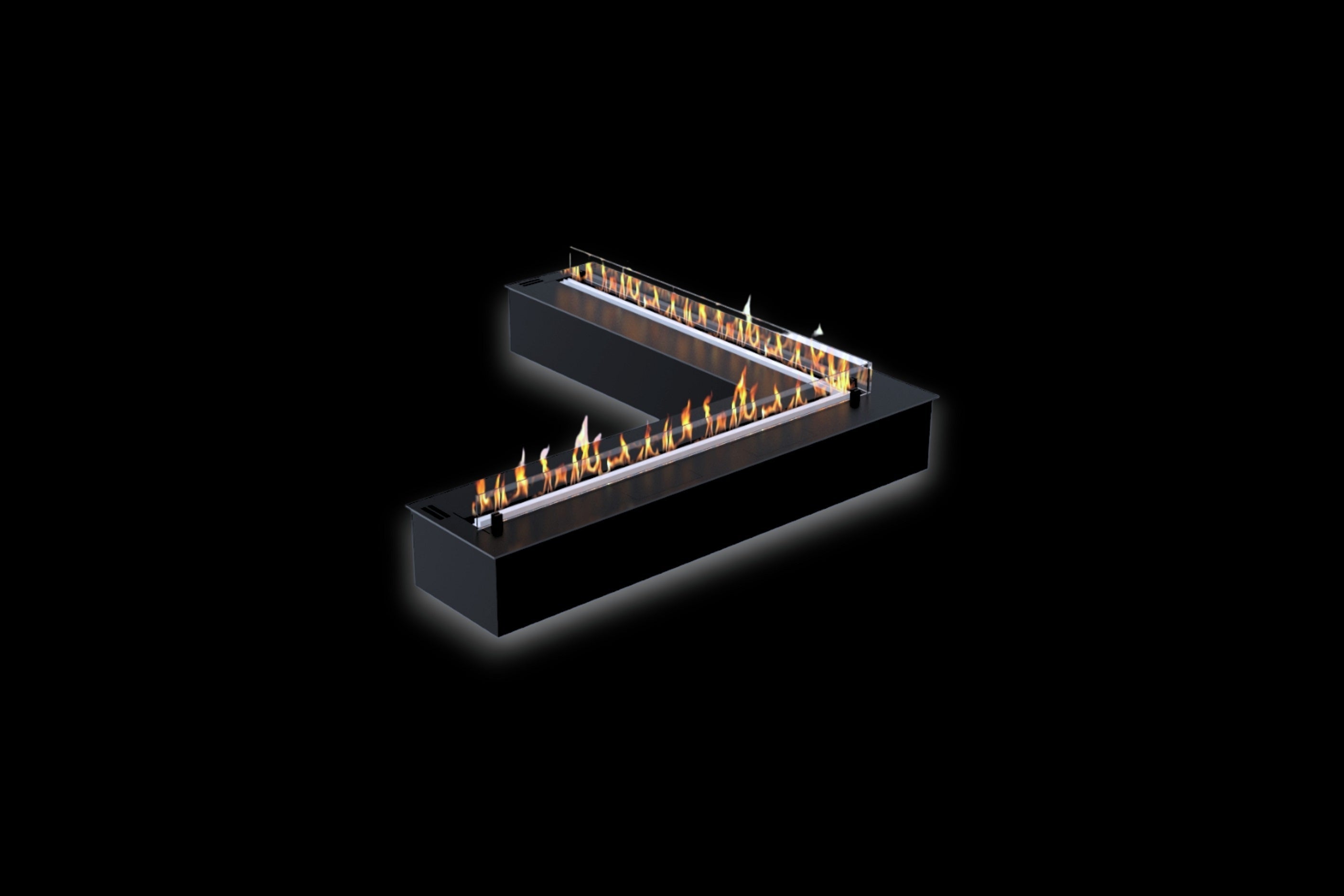 Smart Fire A5 Hoek Automatische Brander 1100 x 1100 mm